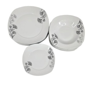 СЕРВИСНЫЙ ОБЕДЕННЫЙ НАБОР ФИОЛЕТОВЫЙ - 18 ПРЕДМЕТОВ, МОДЕЛЬ VC225T