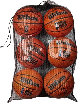 Torba siatka na piłki WILSON NBA 6 Ball Mesh Carry