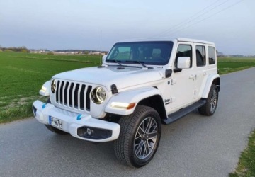 Jeep Wrangler IV Sahara Plug-In Seria 6 2.0 4xe 381KM 2023 Jeep Wrangler Jeep Wrangler 2.0 Hybryda Plug-in 380KM