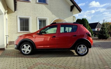 Dacia Sandero II Hatchback 5d TCe  90KM 2015 Dacia Sandero Stepway JAK NOWA Nawigacja Czujniki Parkowania Tempomat Komp, zdjęcie 7