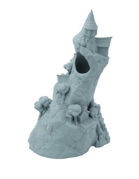 Башня для игры в кости в горном поселении - Башня для игры в кости Светло-серый