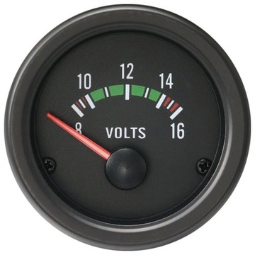 WSKAŹNIK WOLTOMIERZ VDO LOOK Auto Gauge