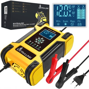 Prostownik AUTOMATYCZNA NAPRAWA 12V 6A 24V 12A