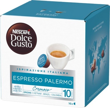 Kapsułki Nescafe Dolce Gusto Espresso Palermo 16