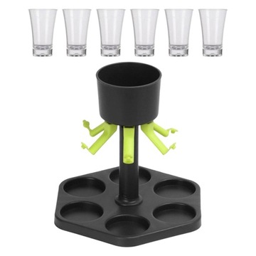 Beer Serving Tray Display Storage Beer Tasting Tray for Rack with Cup