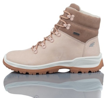 ЖЕНСКАЯ ЗИМНЯЯ ВОДОНЕПРОНИЦАЕМАЯ ОБУВЬ 4F РОЗОВАЯ R-38