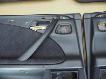 КОМПЛЕКТ ОБИВКИ БОКОВОЙ ДВЕРИ ПЕРЕДНЕЙ ЗАДНЕЙ MERCEDES W210