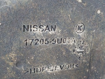 NISSAN JUKE 14-19 NÁDRŽ PALIVA