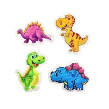Naprasowanki termo aplikacje zestaw Dinozaury