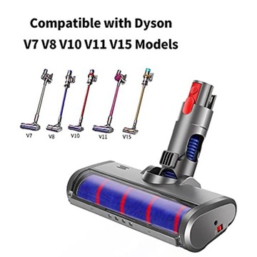 Щетка Dyson с турбонаддувом и мягким валом V7 V8 V10 V11 V15 sv12 sv14sv15