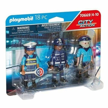 Playset City Action Police Figures Set Playmobi