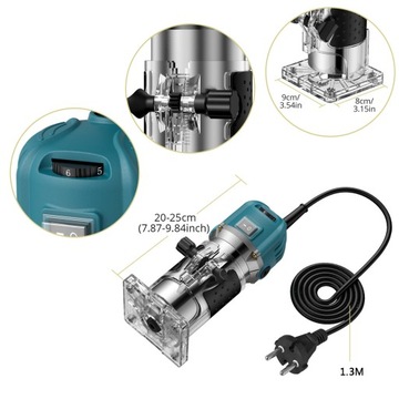 ВЕРХНИЙ ШПИНДЕЛЬ ФРЕЗЕРНЫЙ СТАНОК МОЩНОСТИ 800ВТ + МОЩНЫЕ ФРЕЗЫ