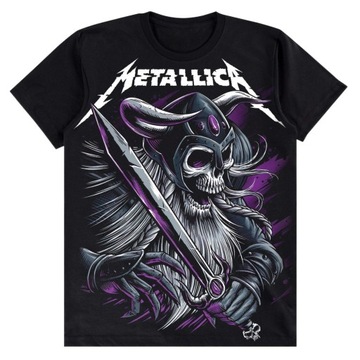 Metallica Pop Rock Band męska,A KOSZULKA T-Shirt