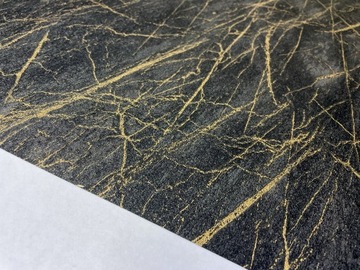 ОБОИ ОБОИ КАМЕНЬ МРАМОР ЧЕРНОЕ ЗОЛОТО RASCH
