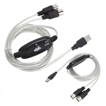 MIDI-кабель Конвертер адаптера MIDI-кабеля в USB