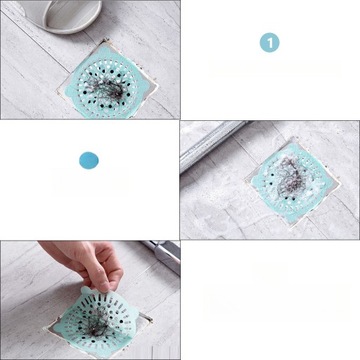 3 ОДНОРАЗОВЫХ ПАКЕТА СЛИВНЫЕ НАКЛЕЙКИ ФИЛЬТР ДЛЯ ВОЛОС НАПОЛЬНЫЙ