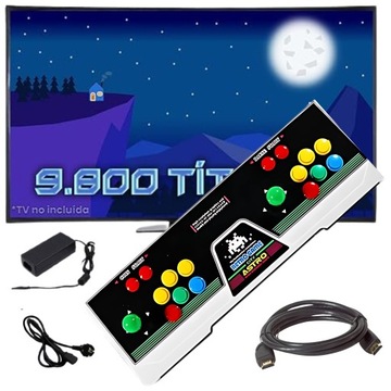 KONSOLA RETRO ARCADE PANDORA'S BOX GRA TELEWIZYJNA 9800 GIER WIDEO