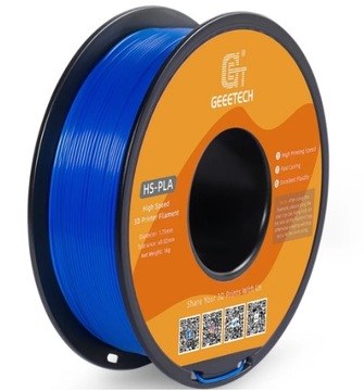 FILAMENT GEEETECH HIGH SPEED NIEBIESKI BLUE PLA 1kg