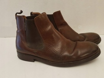 RUSSELL & BROMLEY BUTY SZTYBLETY SKÓRZANE R.42