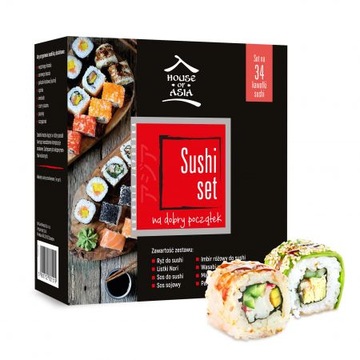 Zestaw do sushi dla początkujących 400g House of Asia