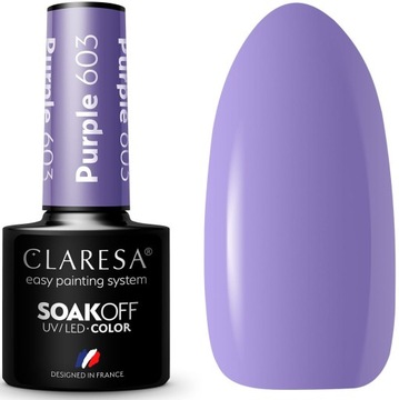 Claresa Lakier Hybrydowy Purple 603 5ml