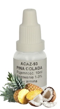 ZAPACH DO ŚWIEC PARAFINY WOSKU KOKOS ANANAS 10 ML
