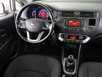 Kia Rio III Sedan 1.4 DOHC CVVT 109KM 2014 Kia Rio 1.4 CVVT, Salon Polska, Klima, zdjęcie 6