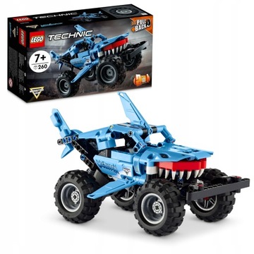 LEGO TECHNIC 42134 ДЖЕМ МОНСТР МЕГАЛОДОН 2В1 7+
