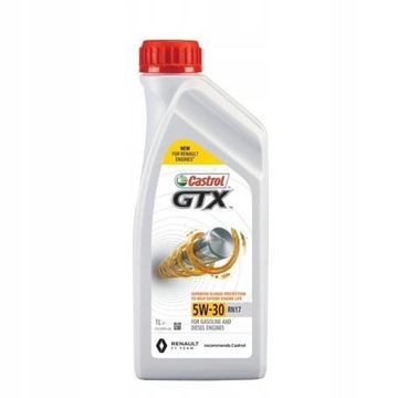 OLEJ CASTROL 5W30 1L GTX RN17 / C3