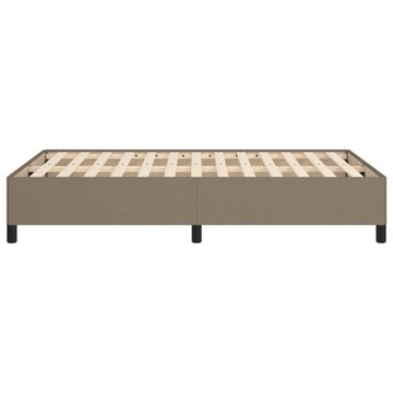 Каркас кровати, серо-коричневый, 120х200 см, обитый