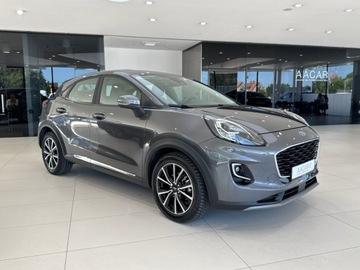 Ford Puma II Crossover 1.0 EcoBoost 125KM 2021 Ford Puma Titanium / CarPlay / LED / 1 właściciel, zdjęcie 4