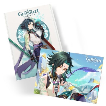 Plakat A3 Genshin Impact Xiao DO WYBORU
