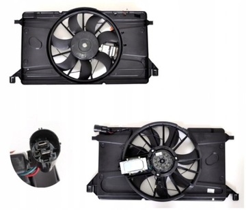 FORD C-MAX C214 2007-2011 VENTILÁTOR CHLADIČŮ
