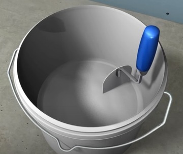 Шпатлевка УНИФЛОТТ пропитанная для ванной КНАУФ 5 кг