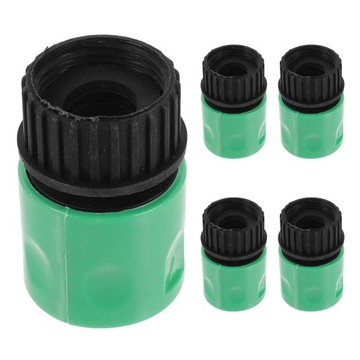 6 SZT. ADAPTER DO WĘŻA OGRODOWEGO, SZYBKIE ROZŁĄCZENIE