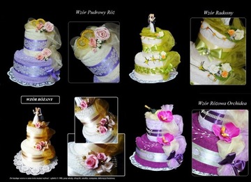 ОРИГИНАЛЬНЫЙ красивый свадебный подарочный торт из полотенца