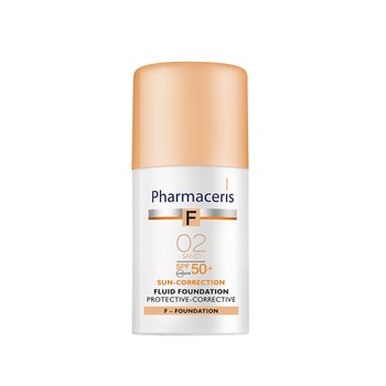 Pharmaceris F fluid ochr.-korygujący 02 SPF 50+