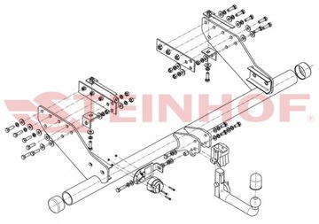 NOVÝ ODEPÍNACÍ ZAŘÍZENÍ(HÁK) TÁŽNÝ DO MITSUBISHI L-200 KA_ PICK UP 09.2009-2015