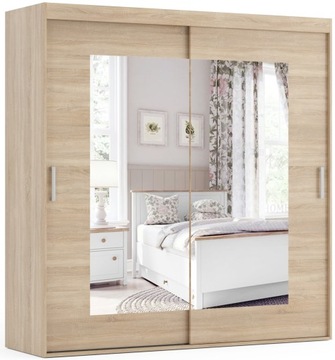 LANDE – Szafa przesuwna 130 cm x 265 cm NA WYMIAR
