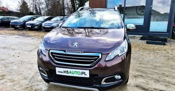 Peugeot 2008 I SUV 1.6 VTi 120KM 2014 Peugeot 2008 BENZYNA PANORAMA alcantara nawigacja super oakzja, zdjęcie 3