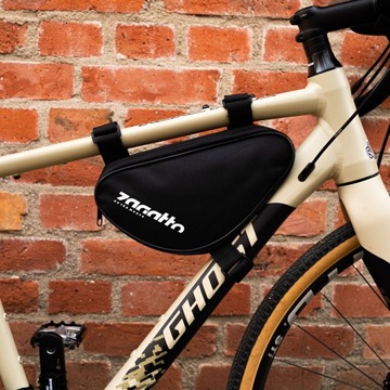 Сумка для велосипеда, черная сумка для велосипеда, сумка для велосипеда на раму 2л ZAGATTO