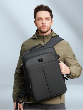 Plecak FRN 1826 na laptopa 17,3 USB bagaż podręczny do samolotu powiększany