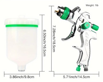HVLP РАСПЫЛИТЕЛЬ СОПЛО 1.4 1.7 2 2.5 ММ БАК