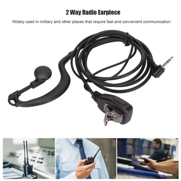 SŁUCHAWKA WALKIE TALKIE 2,5MM DO KRÓTKOFALÓWEK MOTOROLA TLKR T80/T60/T5/T7
