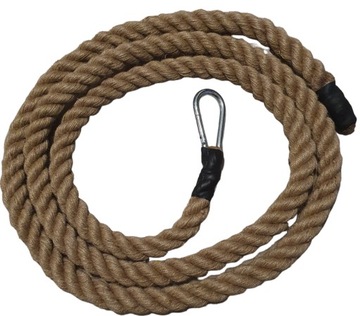 Lina jutowa do wspinania 3 metry