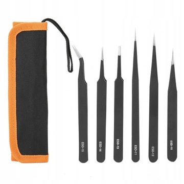 НАБОР ДВОЙНИКОВ ИЗ НЕРЖАВЕЮЩЕЙ СТАЛИ ДЛЯ РЕМОНТА ЧАСОВ, 6 ШТ.