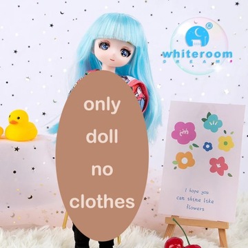 1/6 Bjd styl Anime lalki lalki z przegubem kulowym komplet z ubraniami