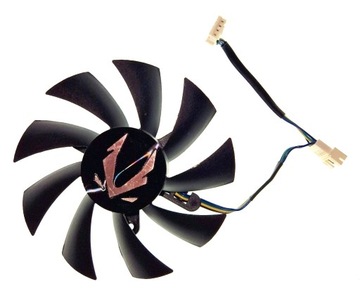 Wentylator ZOTAC GTX1660 1660Ti RTX2060 RTX2070 SUPER Mini 87mm 12V/0,46A