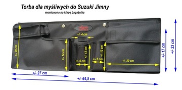Органайзер Suzuki Jimny, созданный на заказ для охотников на природе.