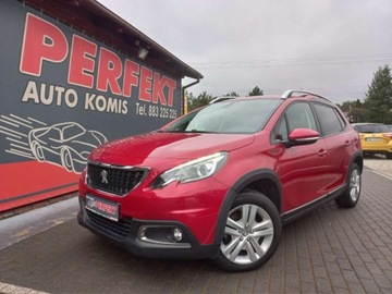 Peugeot 2008 I SUV Facelifting 1.2 PureTech 110KM 2019 Peugeot 2008 Automat Navi Kamera Klimatronik S...